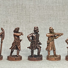 Солдатики из металла 565-041 Казаки (набор 5 шт.) (565-041 Н 5 шт) (565-041 Н 5 шт)