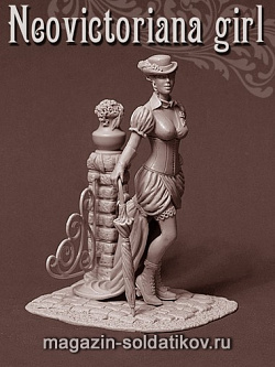 Сборная миниатюра из смолы Neovictoriana, 54 мм,Taurus miniatures (TAU-54Vic-05) (TAU-54Vic-05)