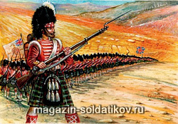 Солдатики из пластика Тонкая красная линия (1/72) Strelets (903) (903)