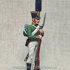 Русский гвардеец 1805, 54 мм в росписи (314-048) (314-048)