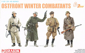 Сборные фигуры из пластика Д Ostfront Winter Combatants (1/35) Dragon - фото