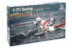 Сборная модель из пластика ИТ САМОЛЕТ C-27J SPARTAN (1:72) Italeri