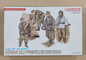 6016 GERMAN SELF-PROPELLED GUN CREW Экипаж к Насхорну 1/35 Dragon - фото