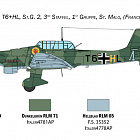 Сборная модель из пластика ИТ Самолет Junkers JU-87B Stuka (1/48) Italeri