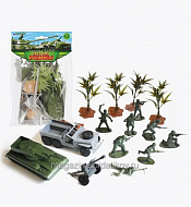 Солдатики из пластика Игровой набор «Противостояние», Биплант - фото