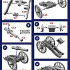 Сборные фигуры из пластика French Napoleonic Foot Artillery 1804 to 1812 Victrix (VXA0017) (VXA0017)