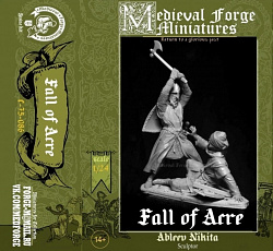 Сборная миниатюра из смолы Fall of Acre, 75 mm (1:24) Medieval Forge Miniatures