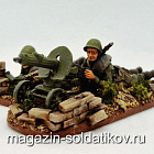 Пулеметный расчет с пулеметом максим 1943-45 гг., 54 мм, Студия Большой полк (ИЛ0207.14.01.54) (ИЛ0207.14.01.54)