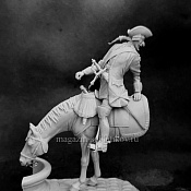 Сборная миниатюра из смолы Барон Мюнхгаузен: Полконя, 54 мм, Chronos miniatures - фото