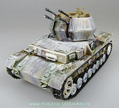 Масштабная модель в сборе и окраске Танк FLAKPZ. WIRBELWIND s.Pz.Jg.Abt.654, Alsace, Jan 1945, Panzerstahl - фото