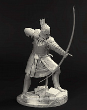Лучник Гондора, 90 мм, Баталия миниатюра
