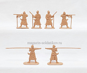 Солдатики из пластика Полк иноземного строя - усиление (6 шт., бежевый) 1:32, Уфимский солдатик - фото