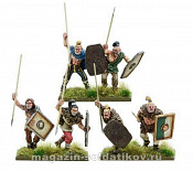 Germanic Skirmishers with javelins, Warlord - фото