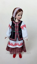 Кукла в летнем костюме Минской губернии №08 - фото