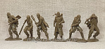 Солдатики из мягкого резиноподобного пластика Бандиты, набор 6 шт, 1/32 Soldiers. Есть - фото