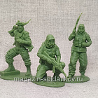 Солдатики из мягкого резиноподобного пластика Сталкеры, набор 6 шт, 1/32 Soldiers. Есть