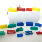 704-1282 Фишки для игры, СССР (автомобили) Н 16 шт (704-1282 Н16шт) (704-1282 Н16шт)