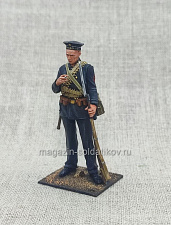 Миниатюра из олова Краснофлотец на перекуре, 54 мм, Студия Большой полк - фото