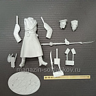 Сборная миниатюра из смолы Пехотинец №1 54мм Shot Mini (IRA-1-1-54) (IRA-1-1-54)