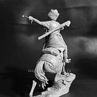 Сборная миниатюра из смолы Кавказский горец (№1), XIX век, 54 мм, Chronos miniatures (CHM-54381) (CHM-54381)