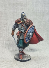 Миниатюра из олова Ярл викингов, 75 мм, Студия Большой полк - фото