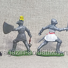 Рыцари 6 пеших, 1 конный (Гонконг) Britains 1/32 (489-052) (489-052)