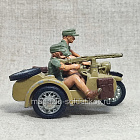 Мотоцикл с коляской. Африканский корпус 1/32 Britains (196-058) (196-058)