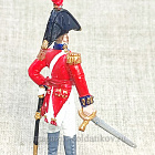 №167 - Офицер 8-го полка (Короля) тяжелой пехоты. Великобритания, 1813 г. (НапВ167) (НапВ167)