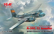 48283 A-26С-15 Invader, Американский бомбардировщик II МВ (1/48) ICM