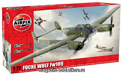 А Самолет FOCKE WULF FW189 (1/72) Airfix (3053) (3053)
