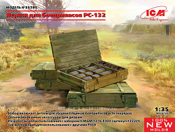 Сборная модель из пластика Снарядные ящики для РС-132, 1:35, ICM