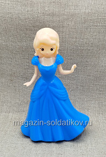 Девочка в синем платье, анимэ - фото