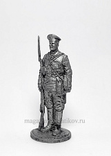 Миниатюра из олова Матрос десантной партии, 1900-1917 РИ, 54 мм, EK Castings - фото