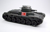 Солдатики из пластика Japanese Chi-Ha tank w/rising sun (green), 1:32 ClassicToySoldiers - фото