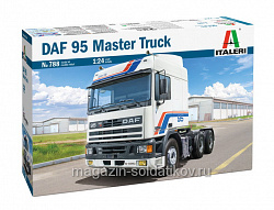 Сборная модель из пластика ИТ Тягач DAF 95 Master Truck (1/24) Italeri (0788) (0788)