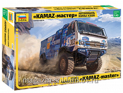 Сборная модель из пластика Автомобиль KAMAZ-43509 «KAMAZ-Master», 1:43, Звезда