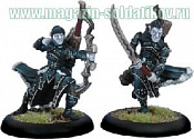 PIP 41032 Mercenary Nyss Hunters (2) BLI, Warmachine. Wargames (игровая миниатюра) - фото