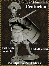 Сборная миниатюра из смолы Battle of Adamklisi: Centurion, 75 мм, Legion Miniatures - фото