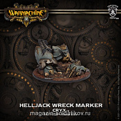 PIP 91029 Cryx Helljack Wreck Marker Warmachine