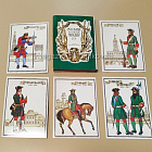 Открытки «Русский военный мундир XIX века» (Q508-087) (Q508-087 )