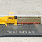 КрАЗ - 255Б с тентом желто-оранжевый, 1/72 (Q208-135) (Q208-135)