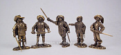 1844 101-105 Мушкетеры короля (набор из 5 фигур) 1844 г. 40 мм, Седьмая миниатюра