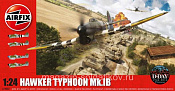 Сборная модель из пластика А Самолет HAWKER TYPHOON MKIB (1:24) Airfix - фото