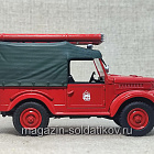 УАЗ-3909 Пожарный автонасос ПМГ-20, Автомобиль на службе №3, 1:43, DeAgostini (307-191) (307-191)
