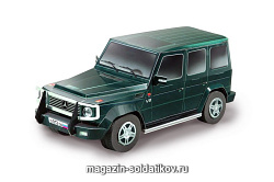 Сборная модель из картона. Масштаб 1/24. Mercedes G-Class 5dr (синий) Умбум (156 02) (156 02)