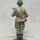 Гвардии красноармеец с ППШ, 1943-45 гг. СССР, 54мм, Красный фронт, 54 мм (КФ-021) (КФ-021)