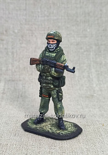 Миниатюра из олова Боец СВО, 54 мм, Студия Большой полк - фото