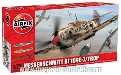 Сборная модель из пластика А Самолет 109-E Trop (1/72) Airfix (2062) (2062)