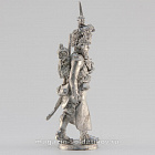 Сборная миниатюра из металла Сапёр, идущий, Франция, 28 мм, Аванпост