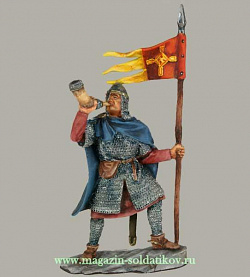 Норман с рогом и стягом (СП06), 54 мм (869Р) (869Р)